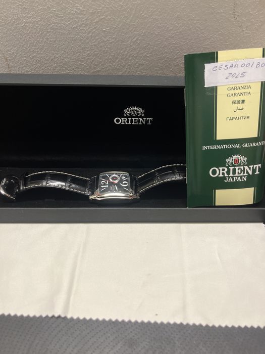 Orient automatico muito raro novo com caixa e papeis