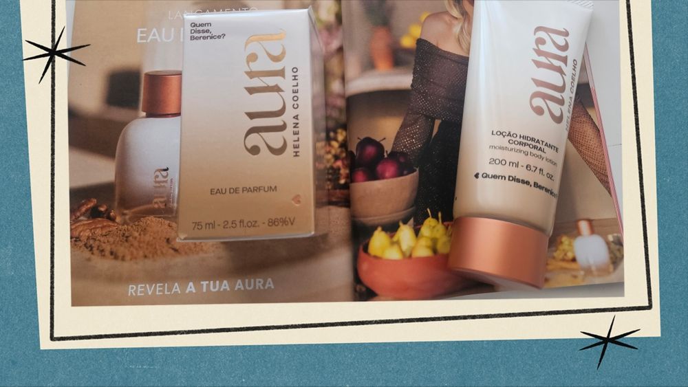 Aura Eau de Parfum e loção corporal