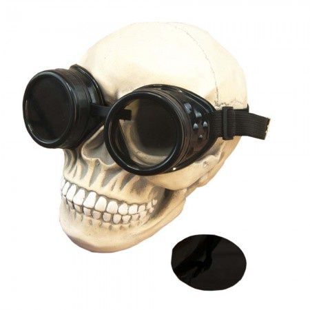 Очки Стимпанк Гогглы Авиаторы Окуляри Готика Косплей Винтаж