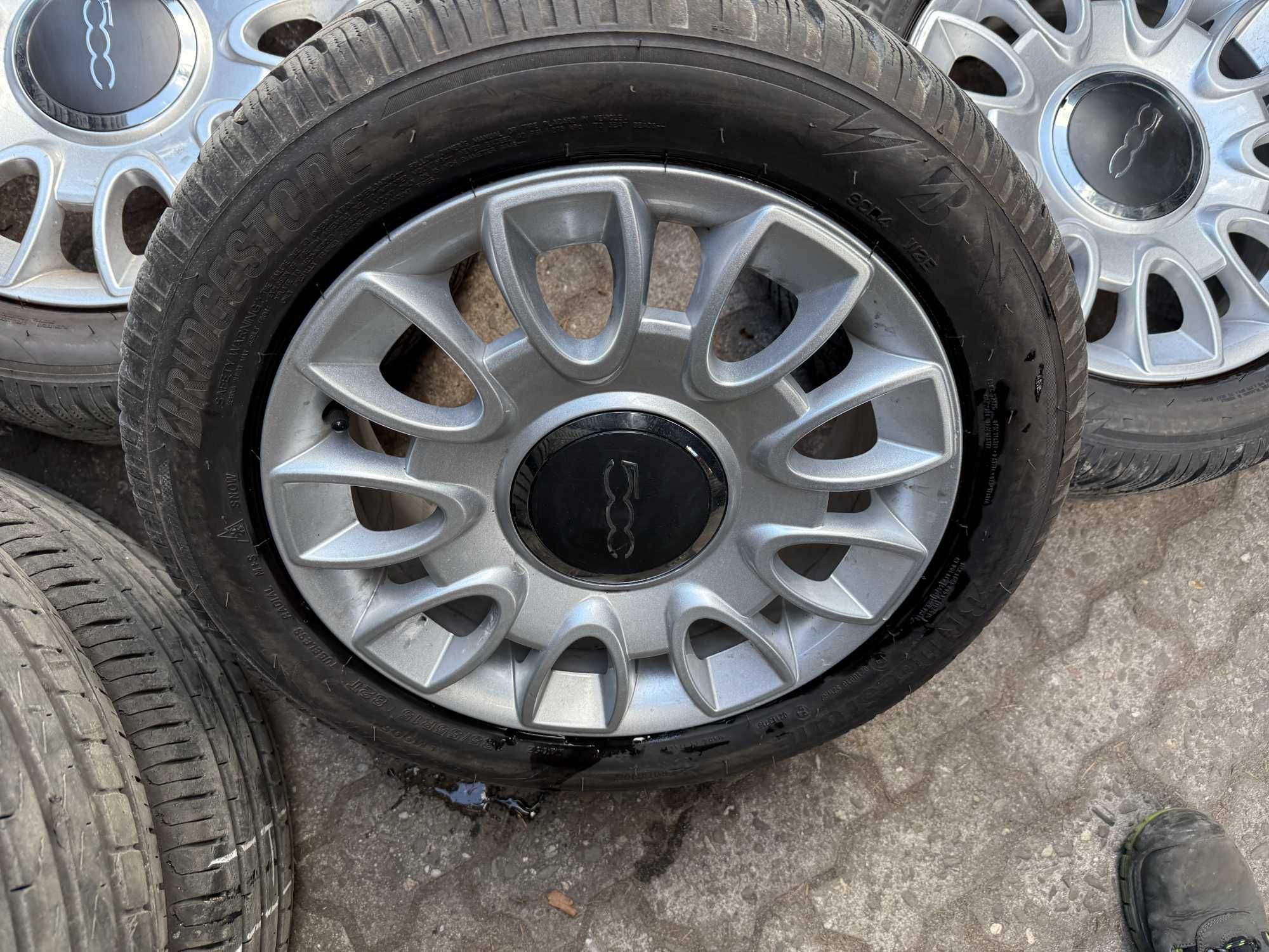 Felgi aluminiowe 15" 4x98 Fiat 500 Panda Punto Bravo Alfa Romeo Mito
