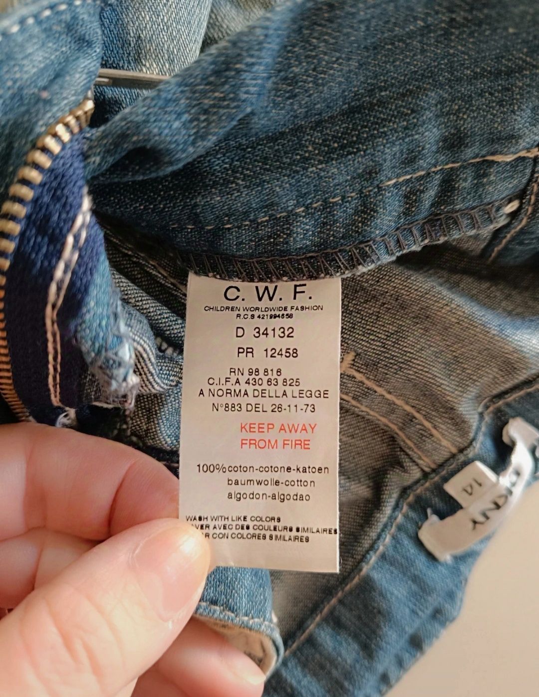 Calças de ganga DKNY 14 anos