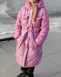 Тепла зимова куртка, Зимовий Турецький пуховик, Зимова куртка дівчинку