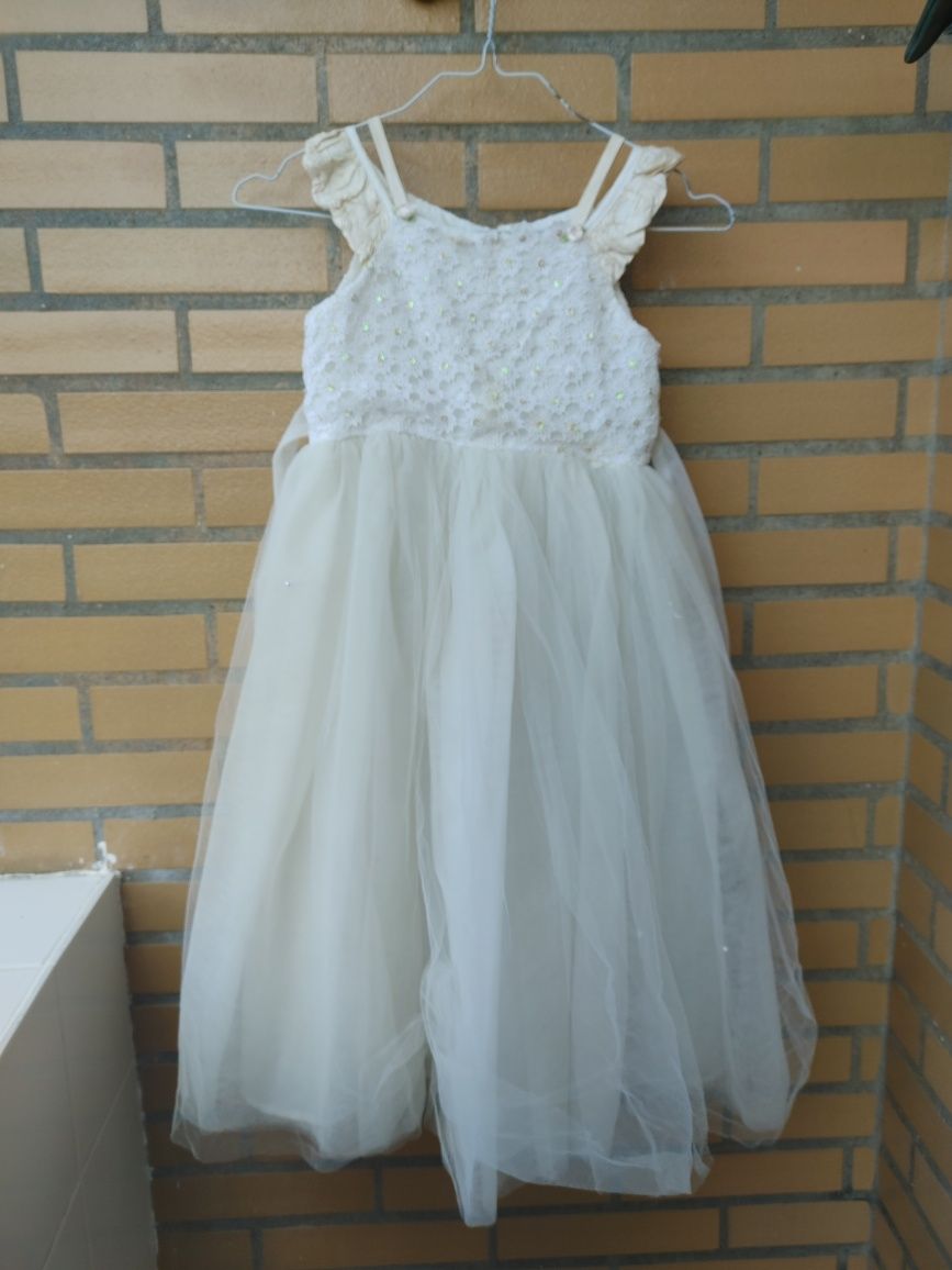 Vestido comunhão para menina