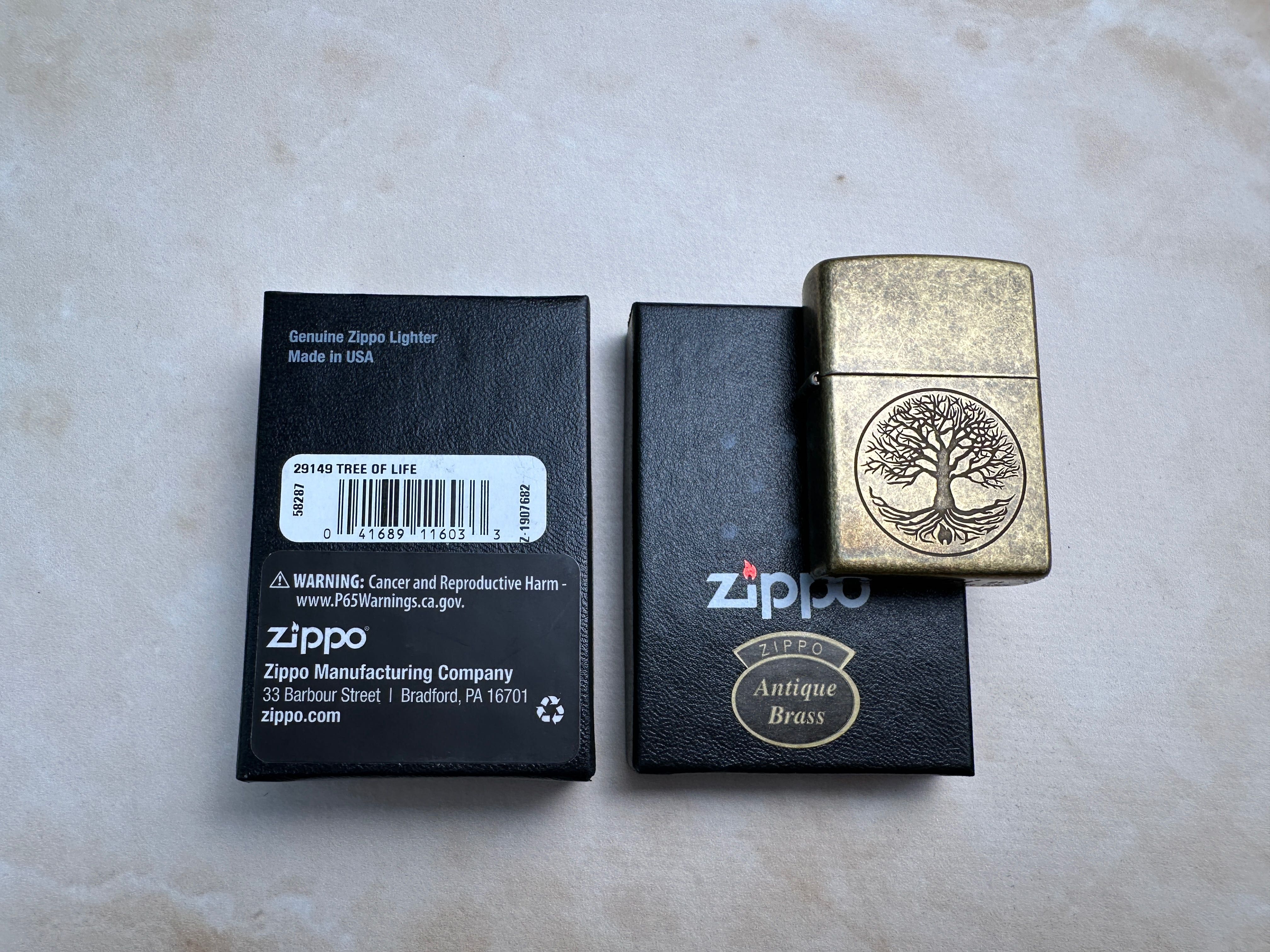 Новая зажигалка Zippo 29149 Tree of Life оригинал подарок