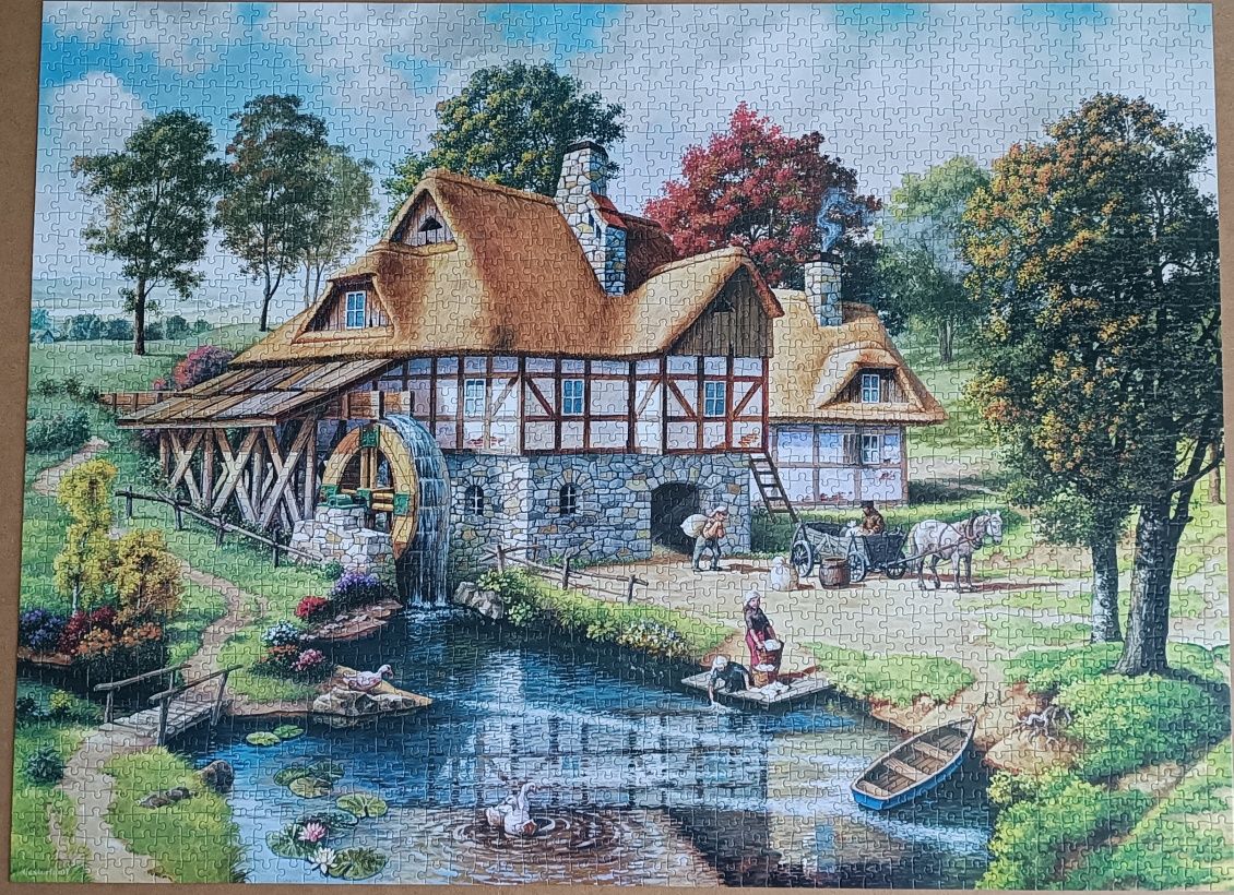 Puzzle Castorland 2000 Water Mill Cottage