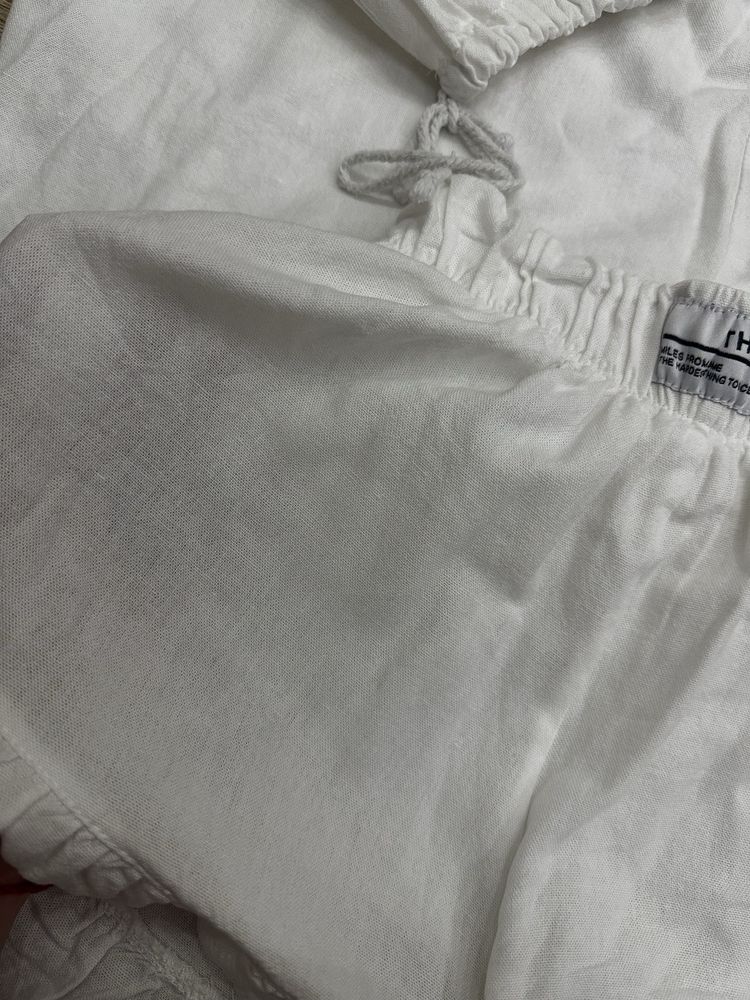Льняной костюм в стиле Zara