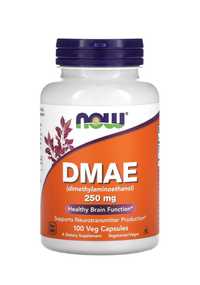 DMAE (Диметиламіноетанол), 250 мг , Now  дмае