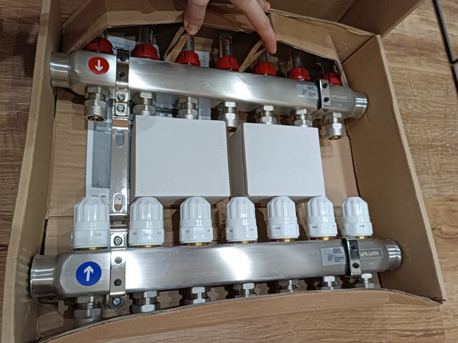 Zespół rozdzielaczy Bazę INOX K5 n7