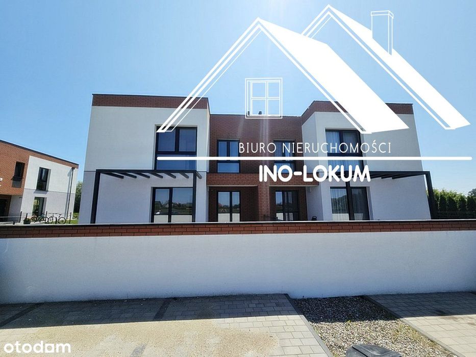 Nowy Dom w Kruszwicy, ogród 118m2, 2 miejsca posto