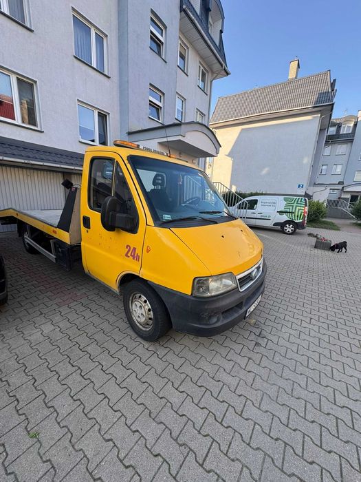 Autolaweta Fiat Ducato 2.8D rok prod. 2004 + hak + wyciągarka
