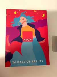 Kalendarz adwentowy urodowy beauty Avon kosmetyki Nowy