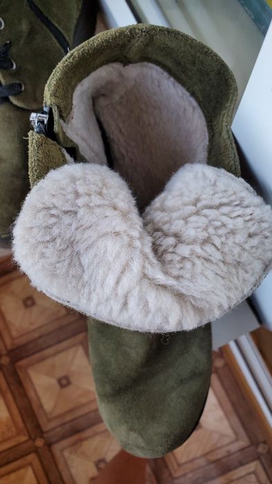 Черевики замшеві 40р(27см устілка)