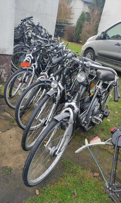 Rower z silnikiem spalinowy SAXONETTE LUXUS sachs301 - amortyzatory!