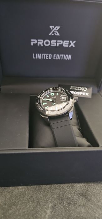 Seiko Prospex Black Samurai Ltd edition