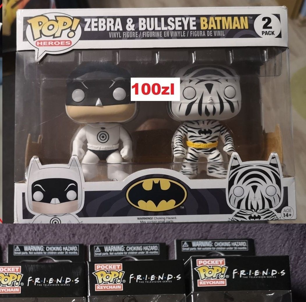 Funko Pop 2-pack Zebra Batman