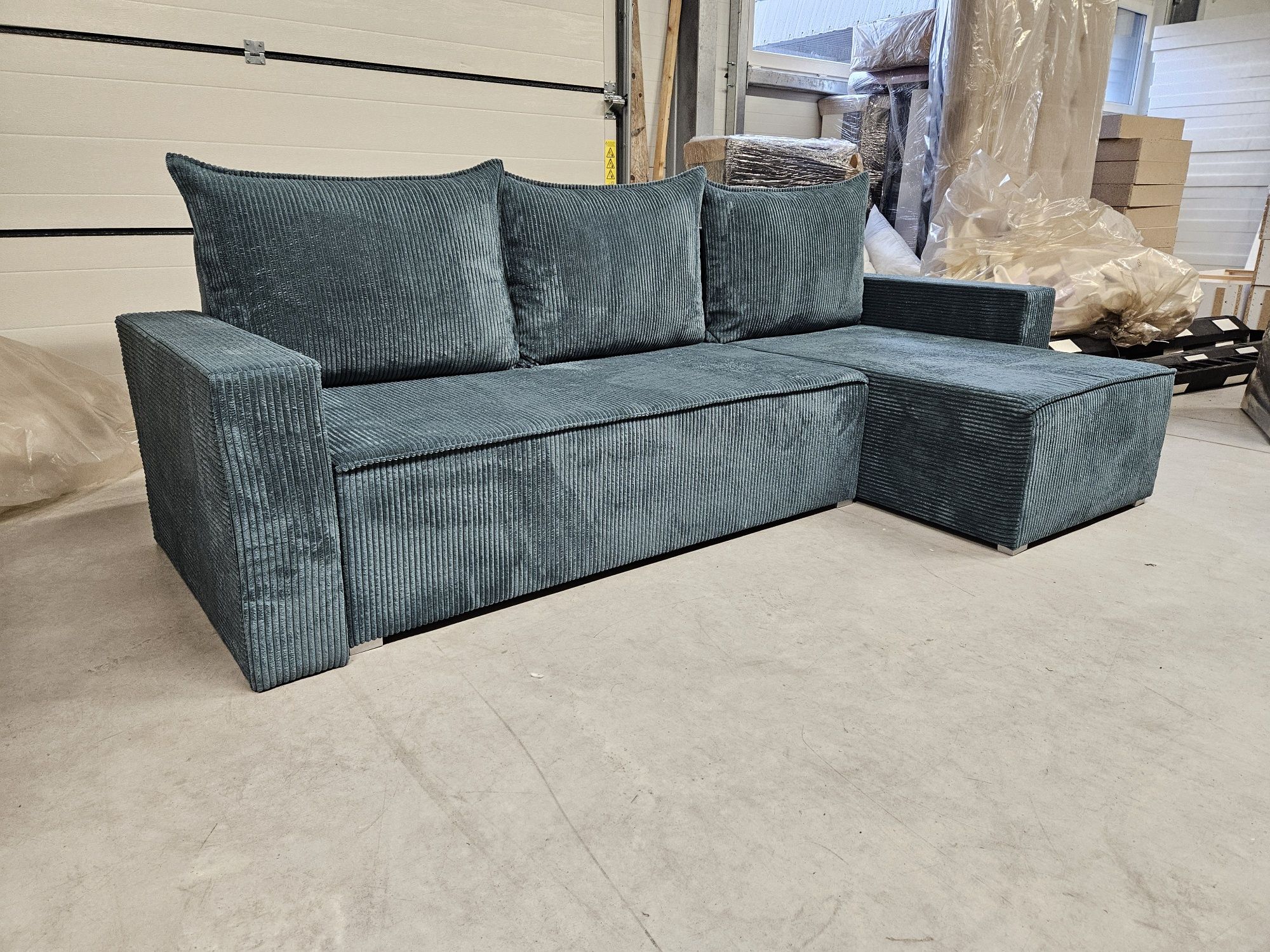 Narożnik Kanapa Sofa Funkcja Spania Dostępne OD ręki