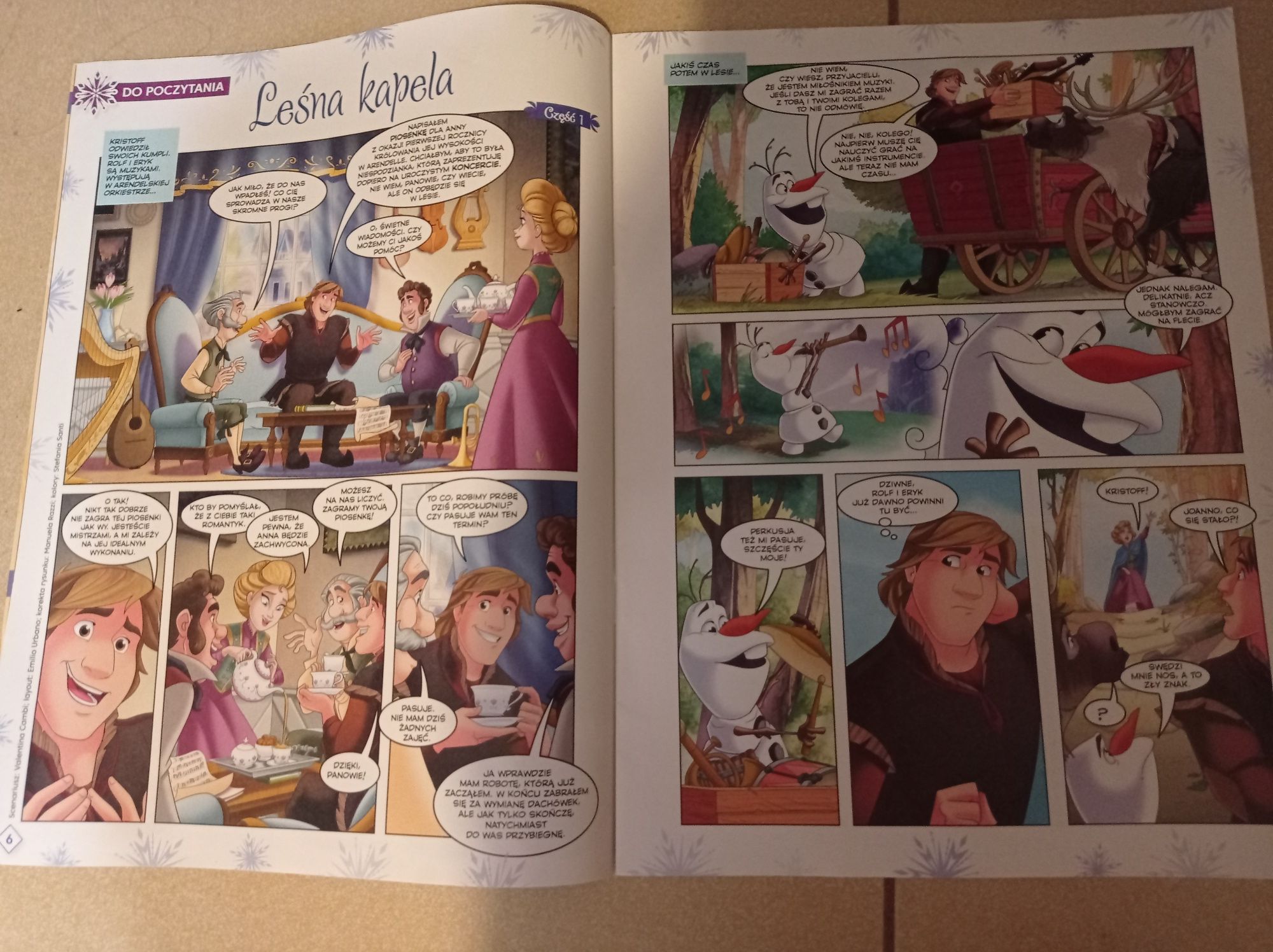 Magazyn czasopismo Kraina lodu