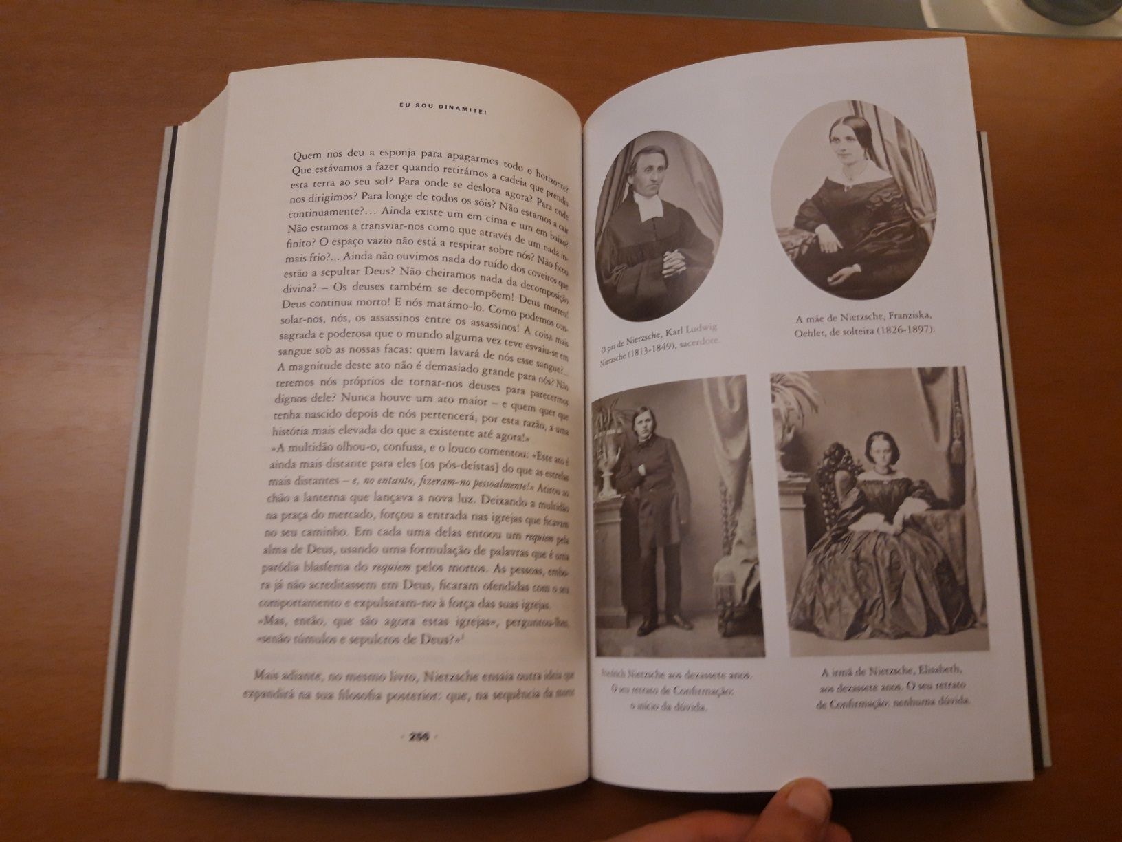 Livro "Eu sou Dinamite! A vida de Friedrich Nietzsche" de Sue Prideaux