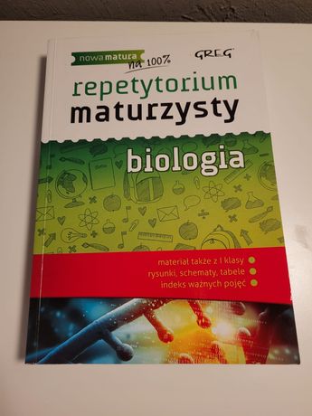 Książka repetytorium maturzysty biologia