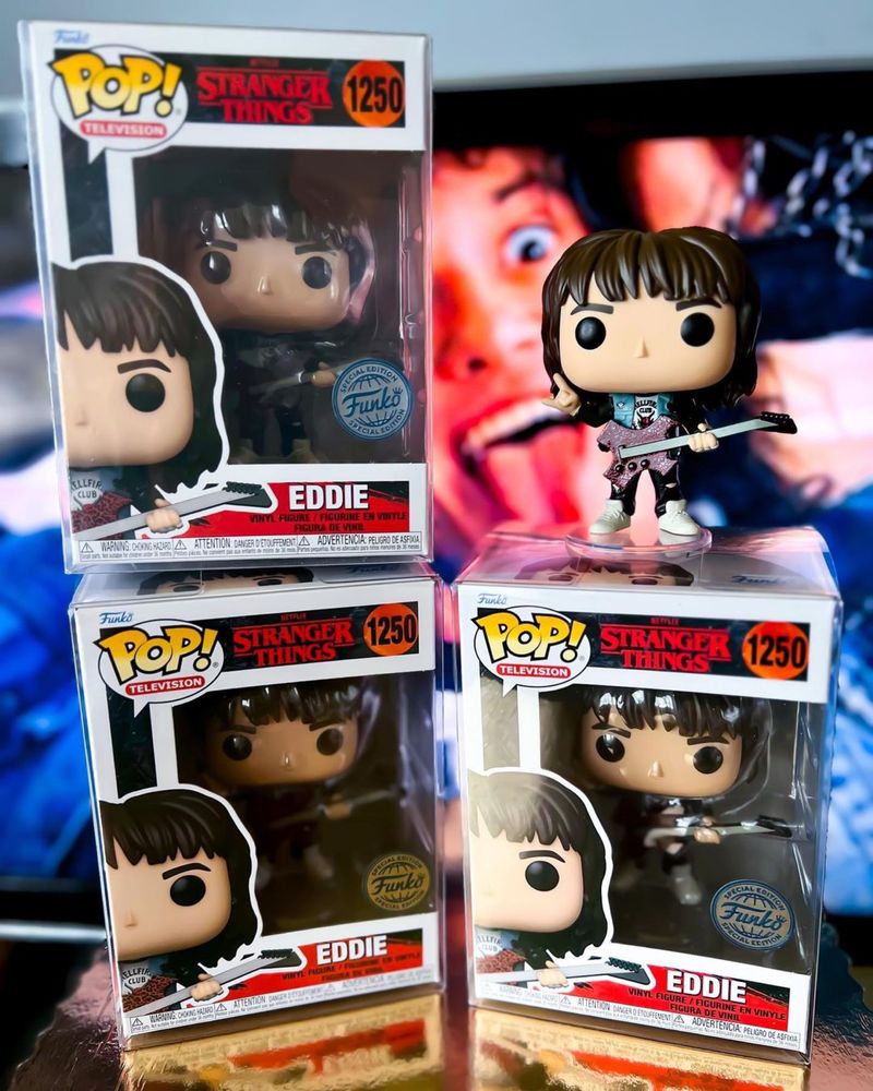 Funko pop stranger things Eddie очень странные дела Эдди