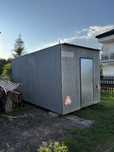 Pakamera / kontener budowlany 2,5x5 metrow ocieplany wyjscie na prad