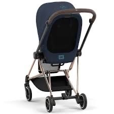 Cybex Mios Rose Gold + tapicerka Navy Blue