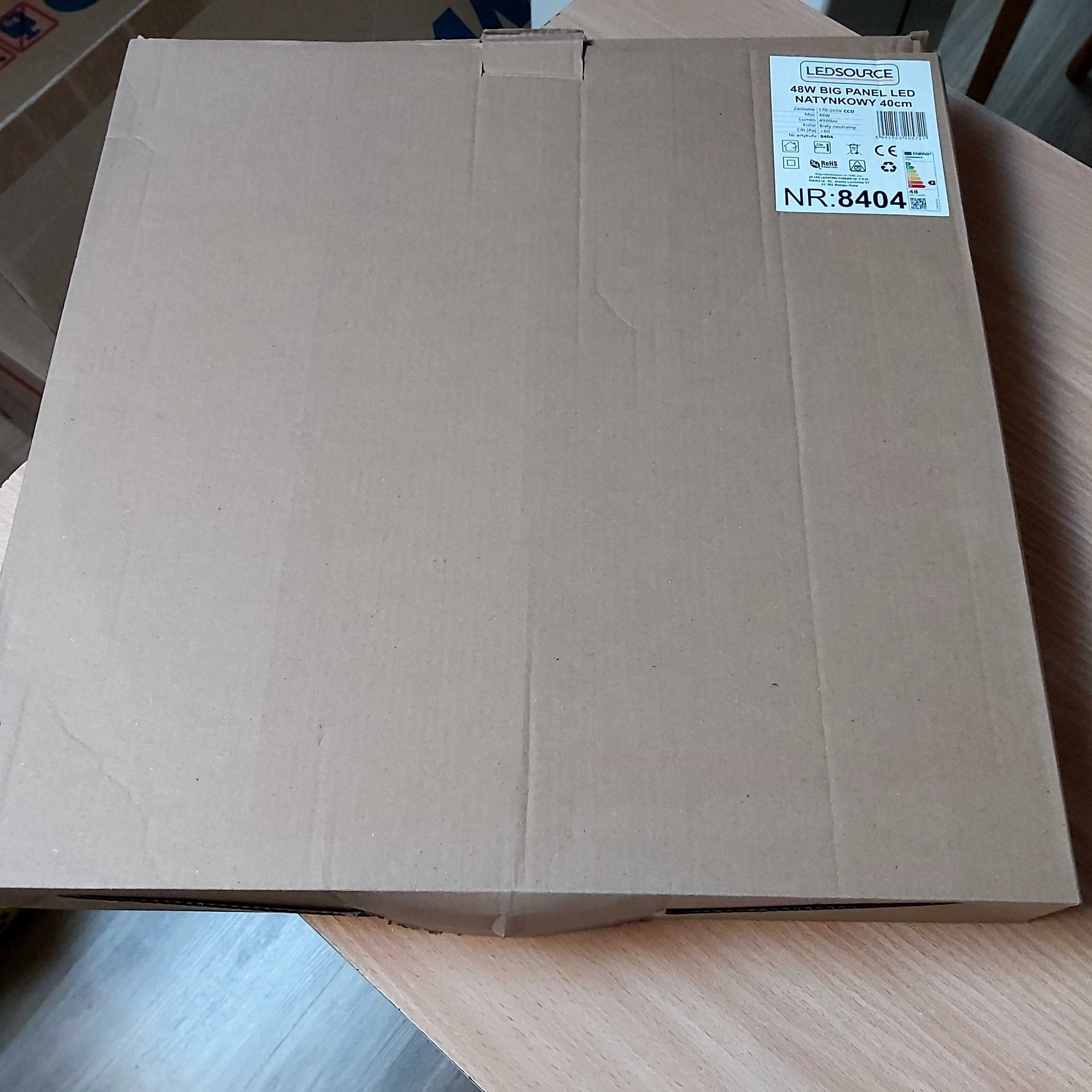 Lampa sufitowa Led Plafon Natynkowy 40 cm NOWY