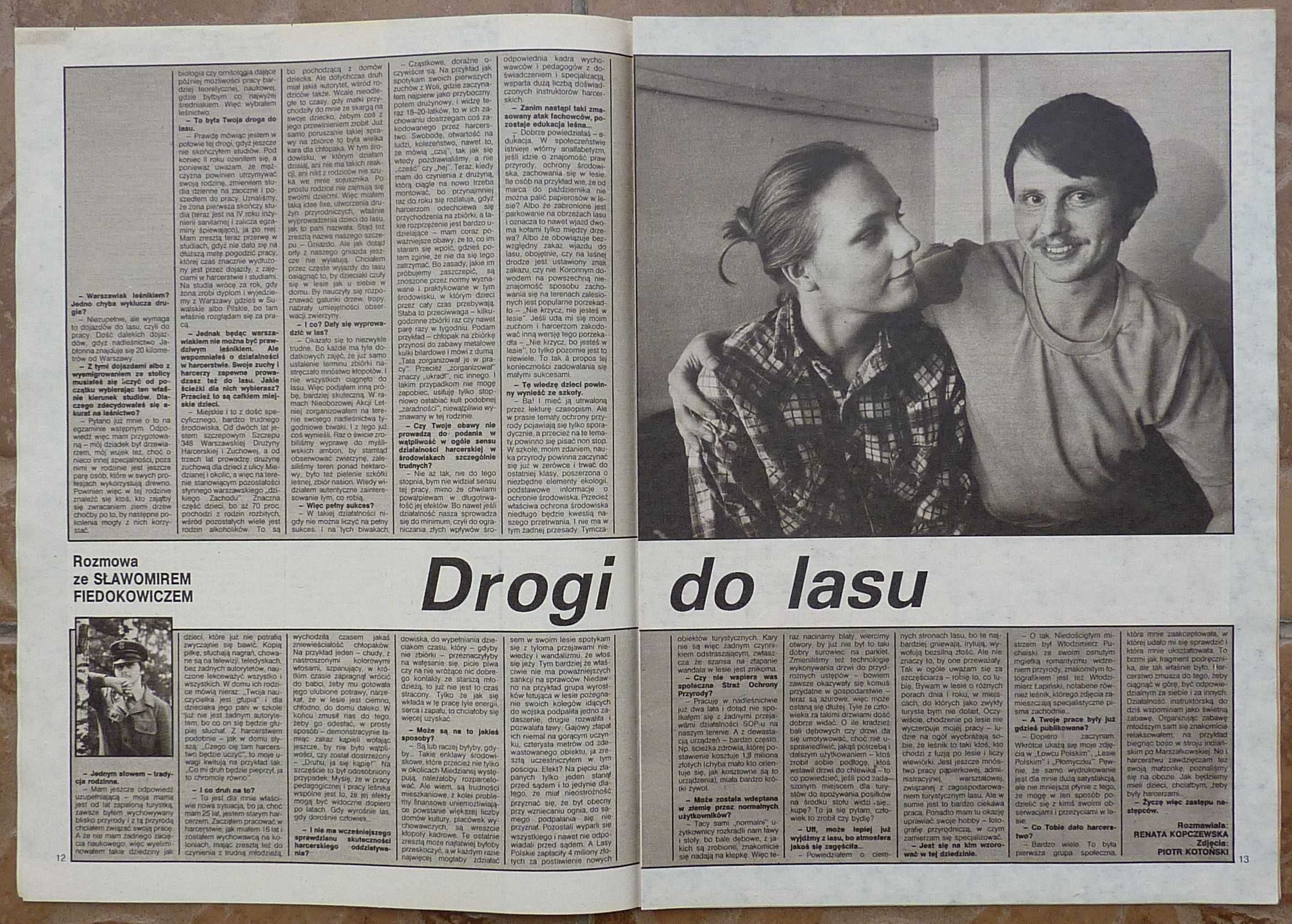 RAZEM tygodnik nr 28/1986 - plakat - TADEUSZ NALEPA