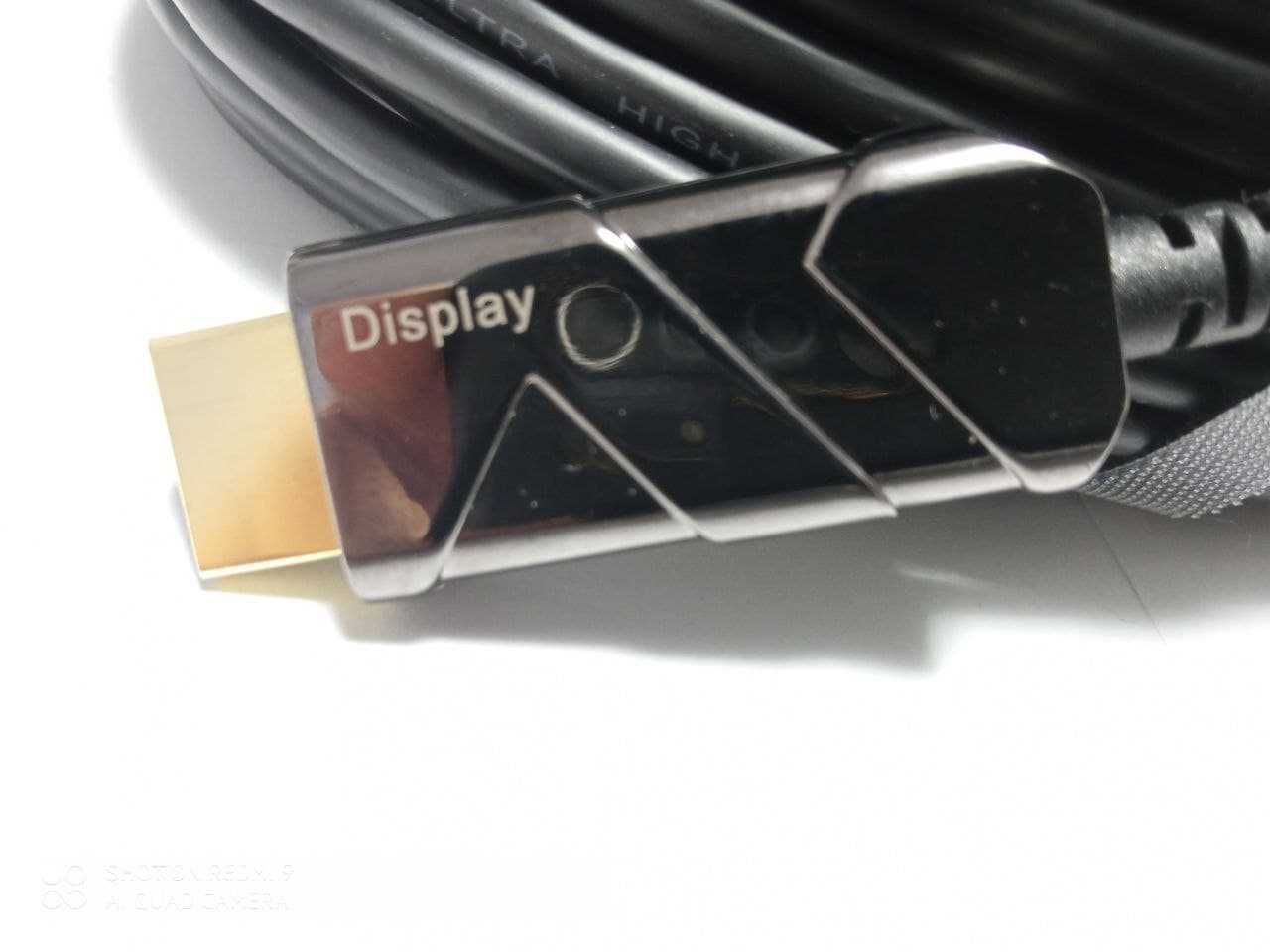 Оптичний HDMI кабель v2.1 8К 60 ГГц 4К 120 ГГц AOC, 3D, eArc, 10 м