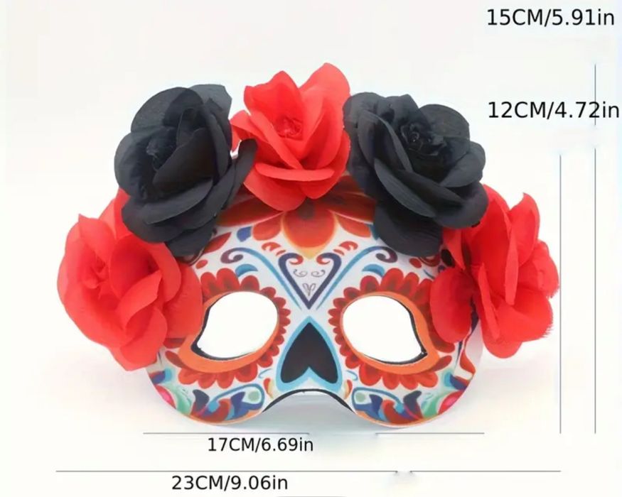 Костюм для хеллоувіна (маска,рукавиці та плащ)