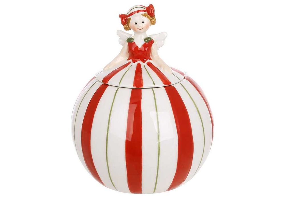 Новорічний посуд Банка для цукру Банка для сахара Новогодняя посуда