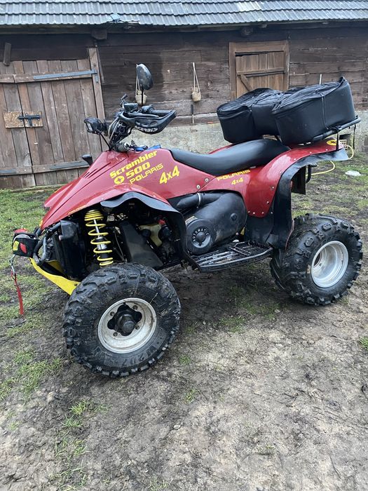 Polaris scrambler 500 4x4 40km
