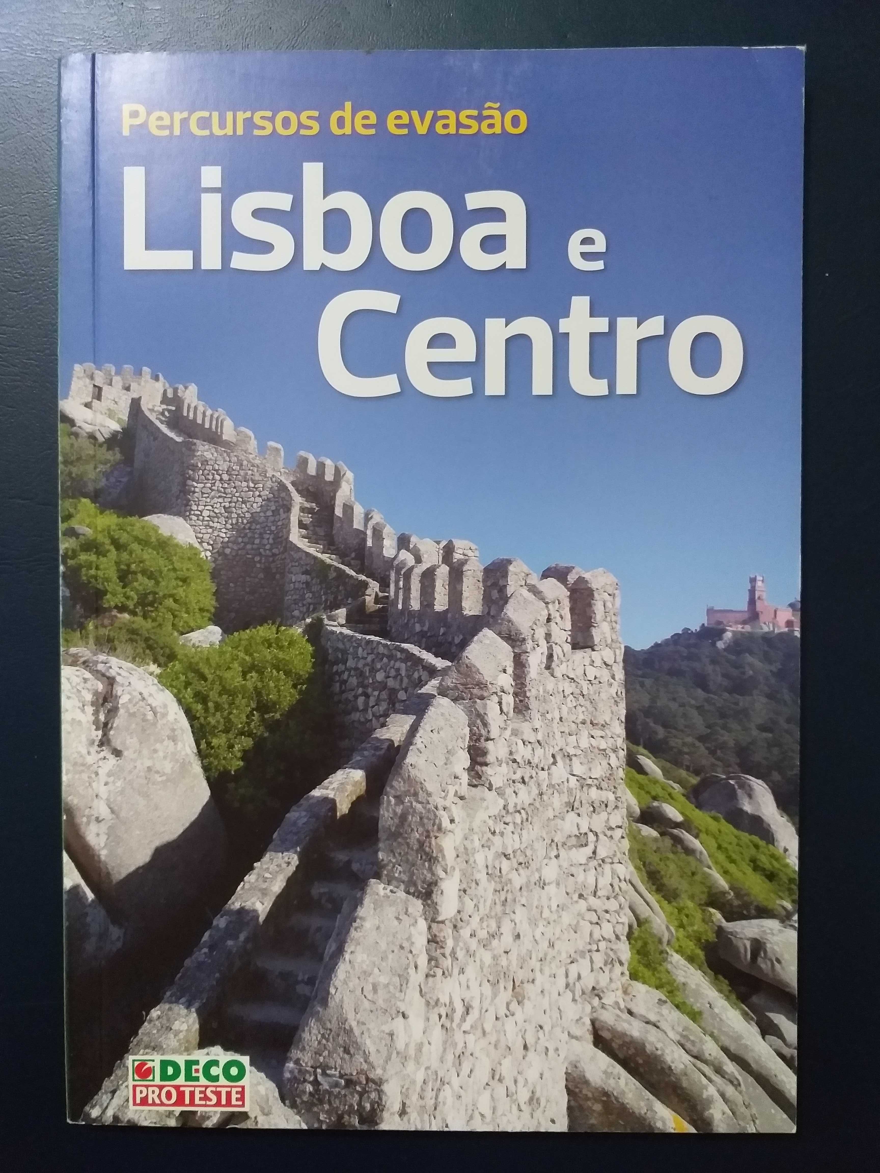 Livro "Percursos de evasão - Lisboa e Centro" da Deco Proteste Novo