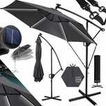 Aluminiowy Parasol Wiszący LED Solar UV Aluminium Wodoodporny 350 CM