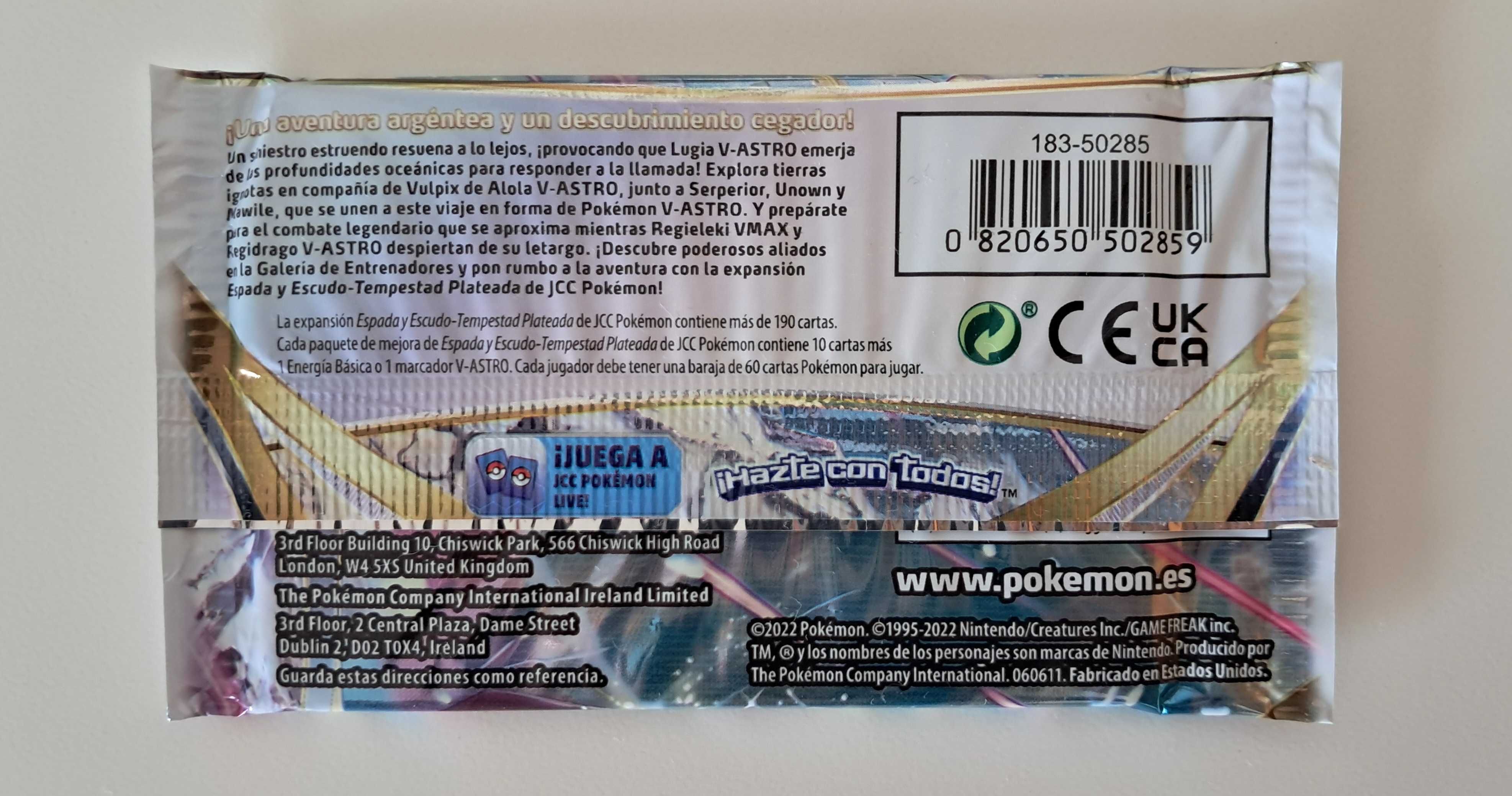 Silver Tempest Booster Pokemon