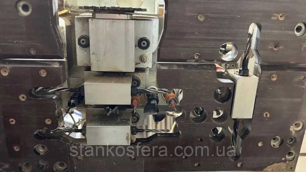 SCM Cyflex F900 сверлильно-присадочний центр з ЧПК б/у