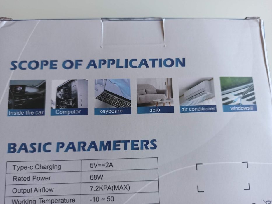 Espanador soprador ventilador de ar elétrico