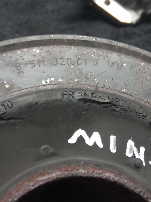 Koło pasowe wału BMW Mini Cooper 1.6D 851/1320 N47C16A Siedlce