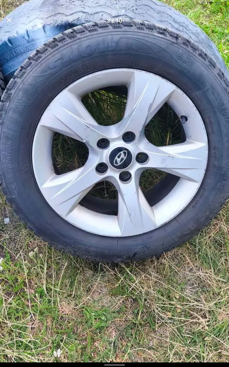 Felgi z oponami zimowymi do Hyundai i40