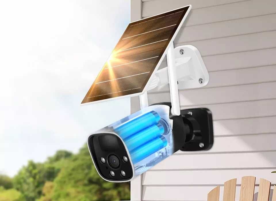 Kamera Solarna Na Baterie IP Wifi Full HD USB 3Mpx