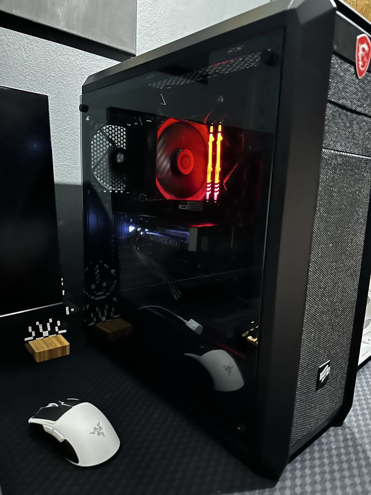 Komputer RTX 3060 Ti Ryzen 5 5600G do gier i do pracy