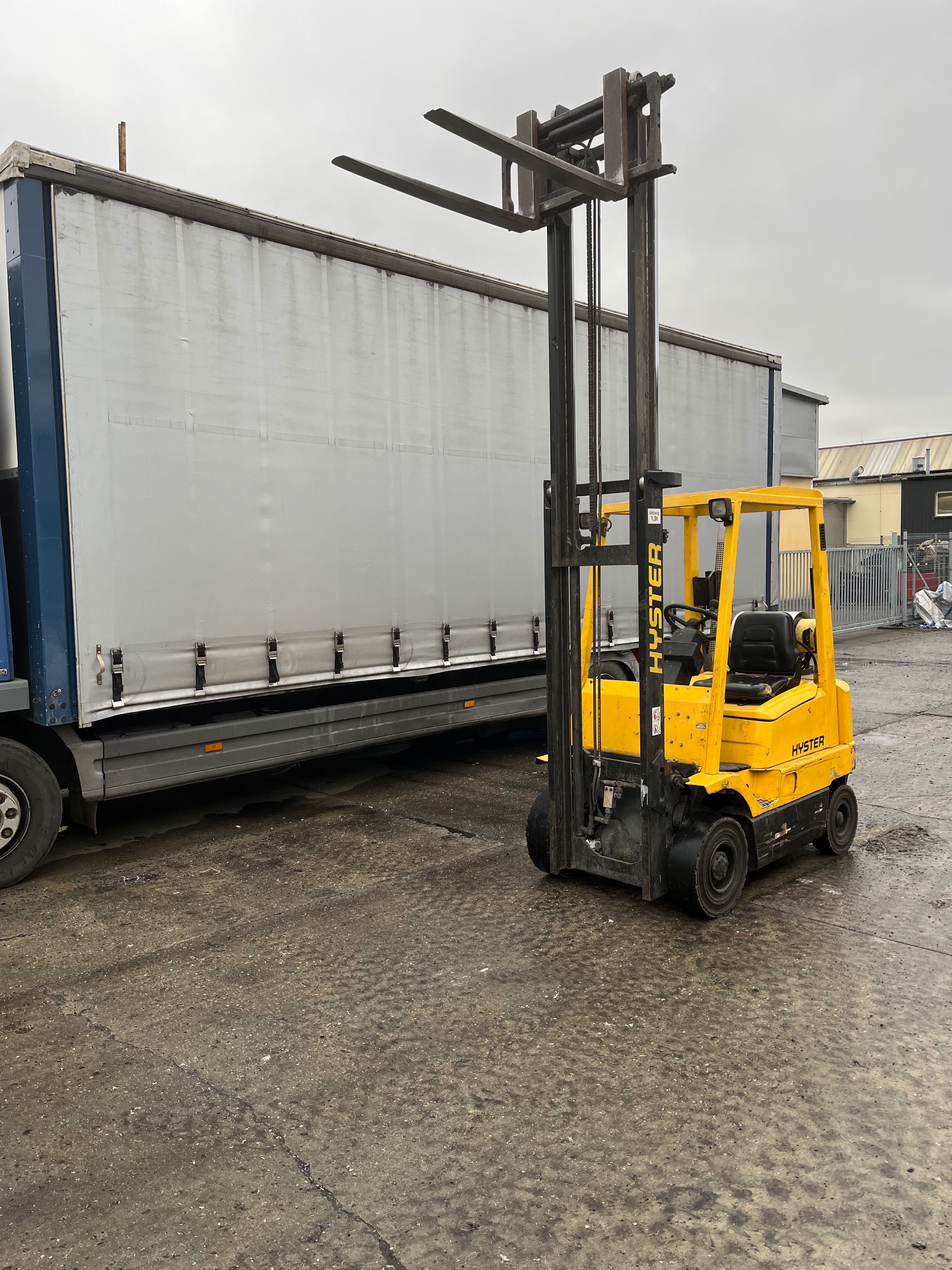 wózek widłowy hyster