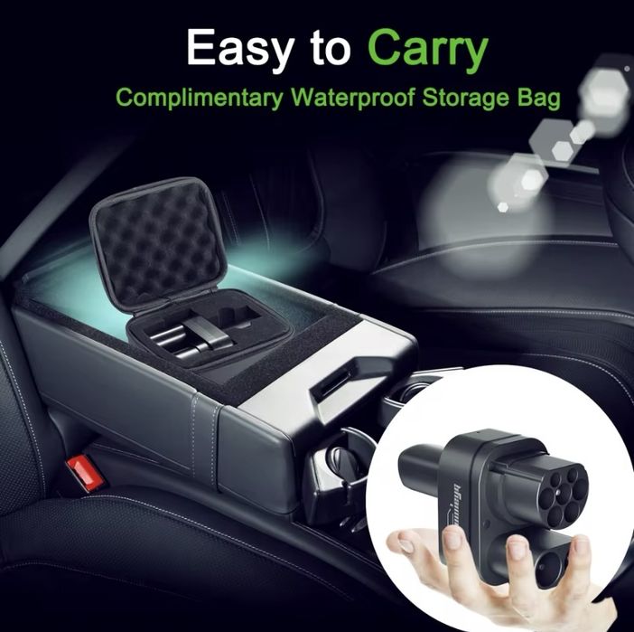 Адаптер перехідник Guwieyg ССS2 до Tesla Тесла