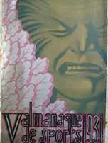Almanaque de sports 1931 muito raro