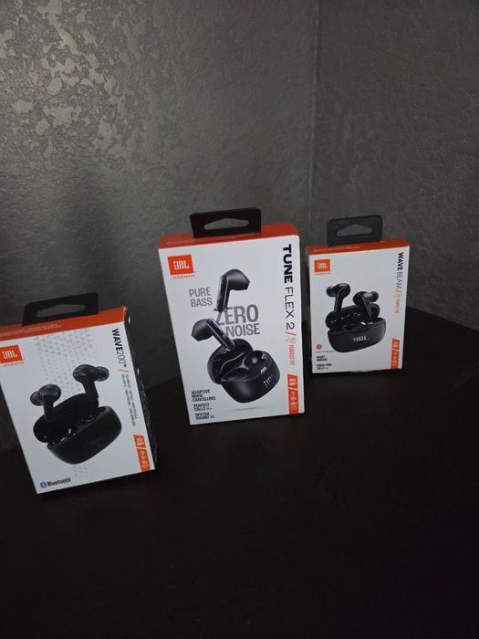 JBL Tune Flex 2, JBL Wave 200, JBL Wave Beam