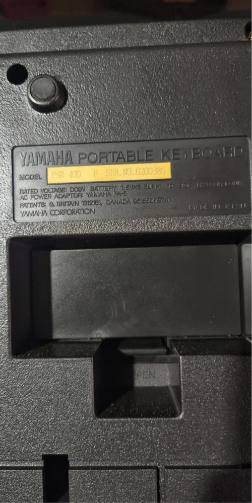 Keyboard Yamaha PSR-400