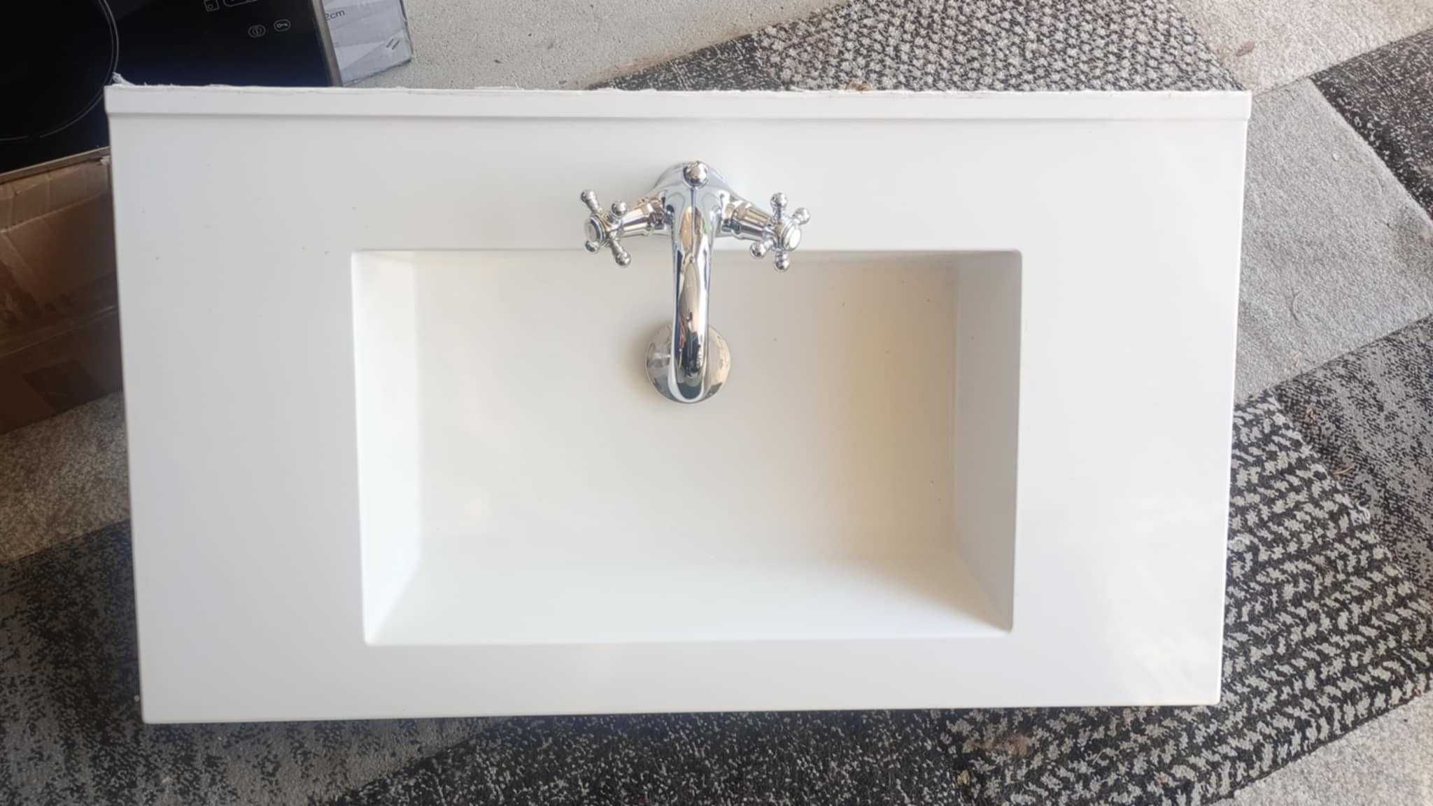 Zlew z baterią komplet