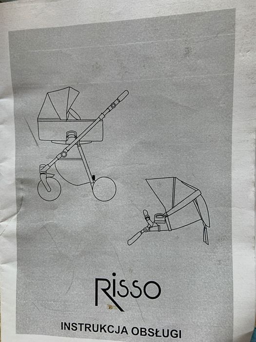 Wózek Milu kids Risso 2w1 gondola i spacerówka