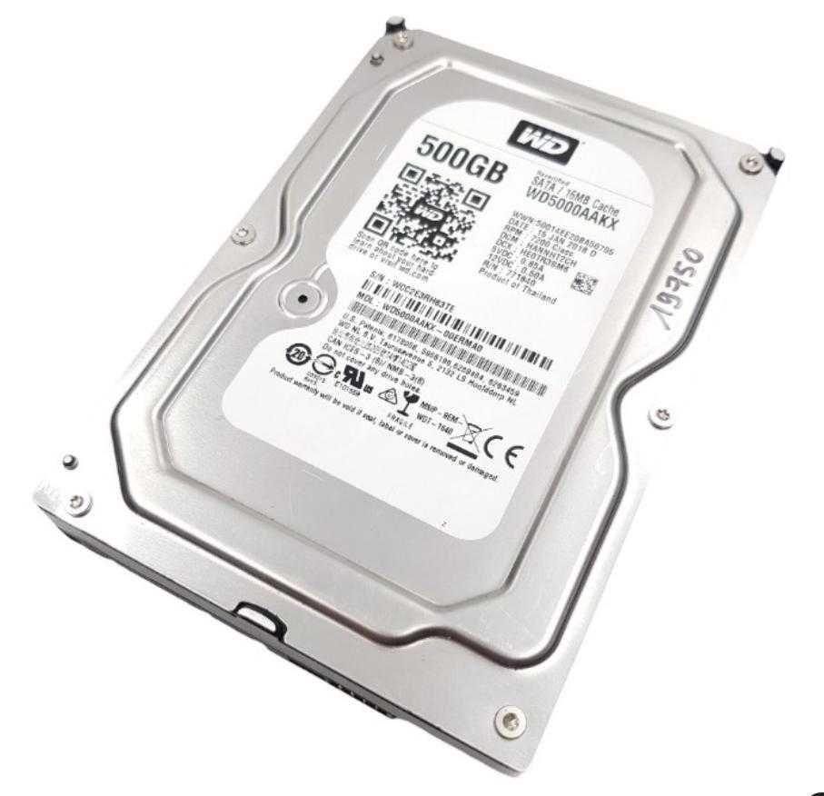 HDD 3.5 Western Digitaal WD5000AAKX