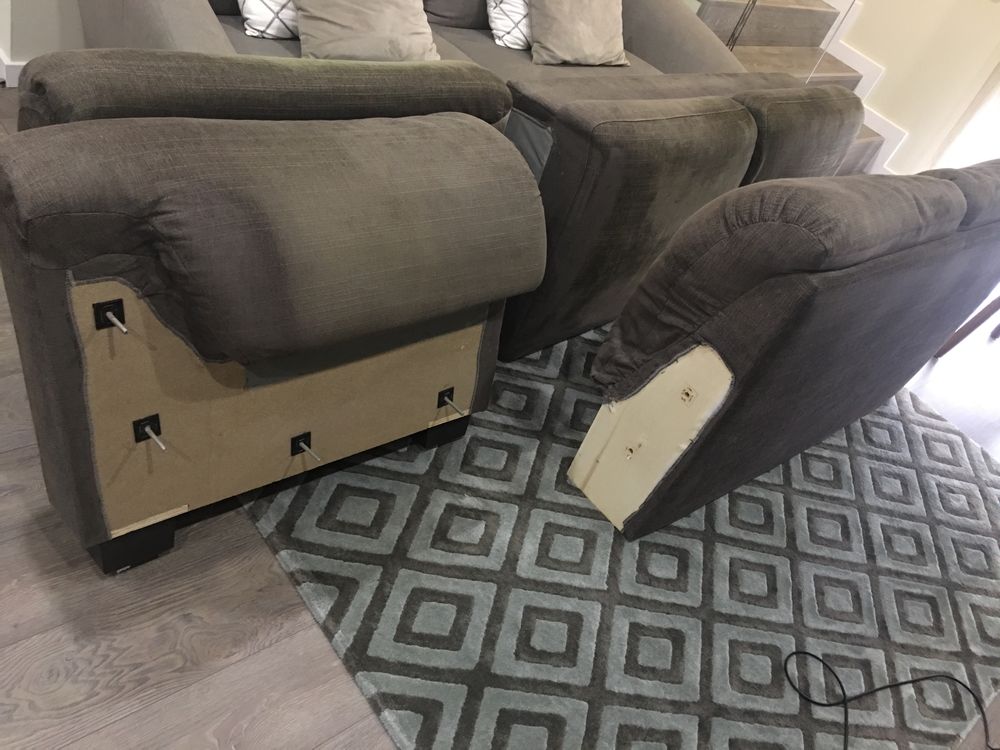 Sofa do IKEA de tres lugares